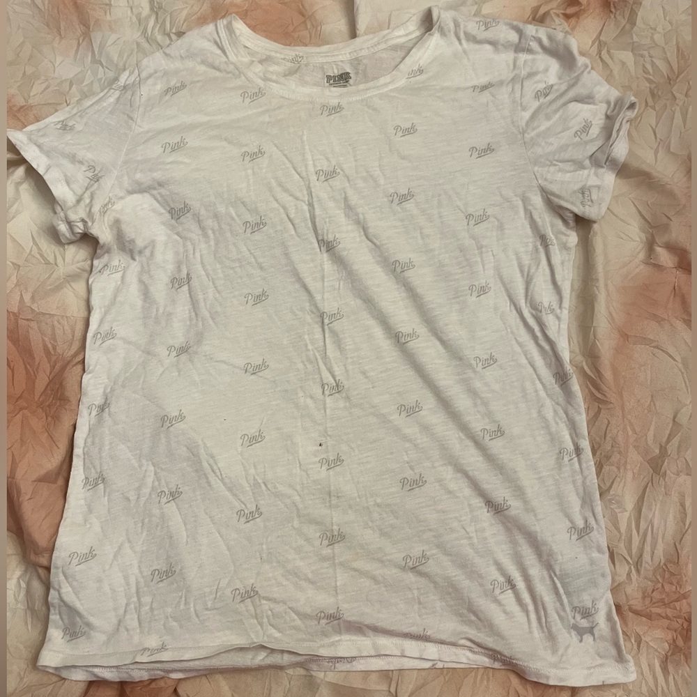 White PINK t-shirt